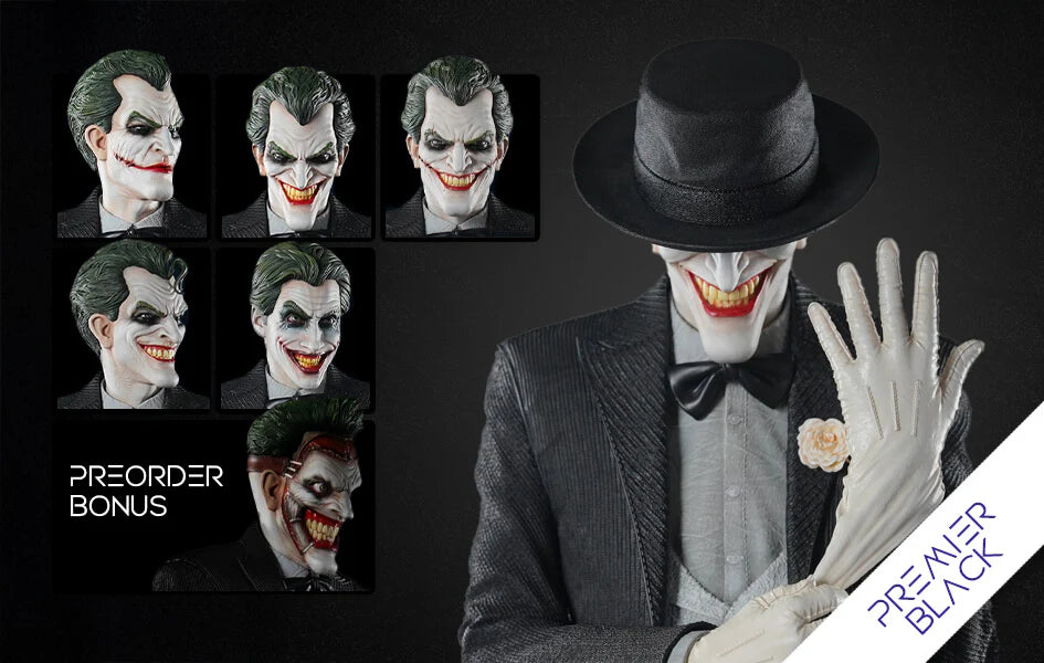 Joker Prestige Series BLACK Premier Ed 1/3 Scale Statue