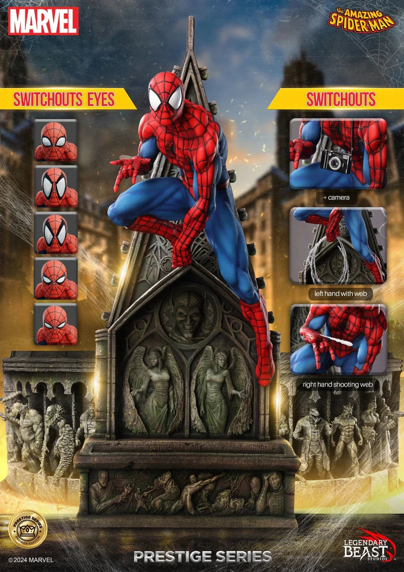 SPIDER-MAN 1/3 SCALE STATUE PRESTIGE SERIES PREMIER