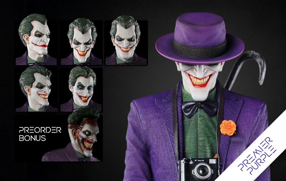 Joker Prestige Series Purple Premier Ed 1/3 Scale Statue