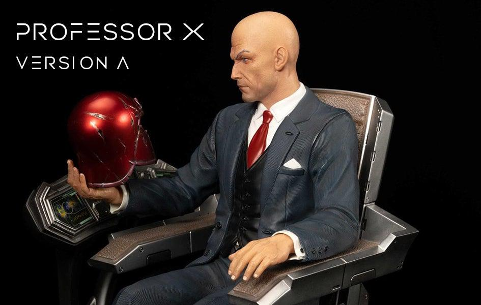 PROFESSOR X VERSION A WHEELCHAIR WITH PLAQUE