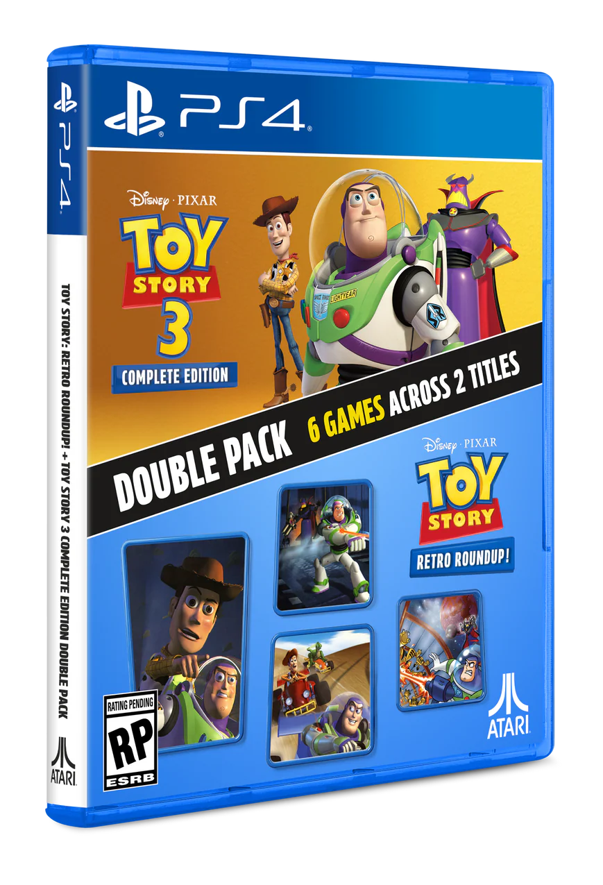 Toy Story: Retro Roundup! and Toy Story 3 Complete Edition PlayStation 4