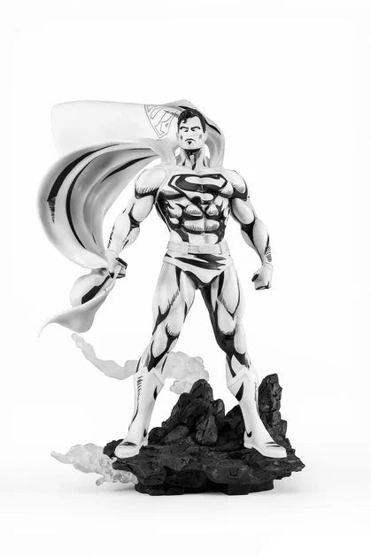 Superman PX SDCC 2024 Superman Black & White Version PVC Statue