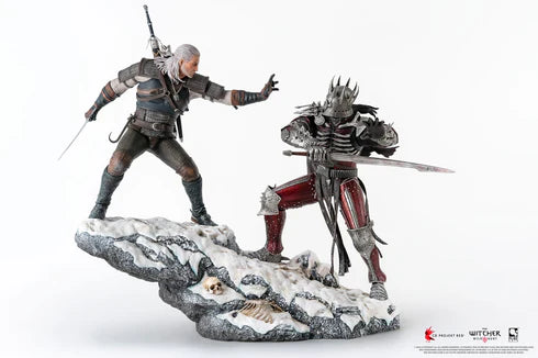 The Witcher 3 Wild Hunt Geralt vs Eredin 1/6 Diorama Statue