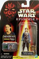 Star Wars Rare Padme Naberrie With pod racer view screen Episode I Commtech