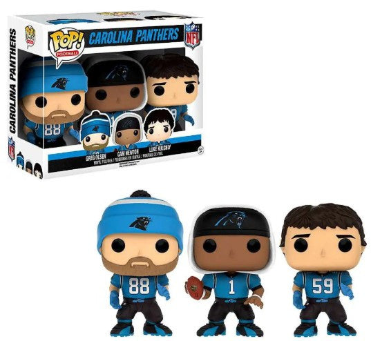 Pop! 3-Pack Carolina Panthers NFL