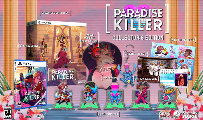 PARADISE KILLER COLLECTORS EDITION PlayStation 5