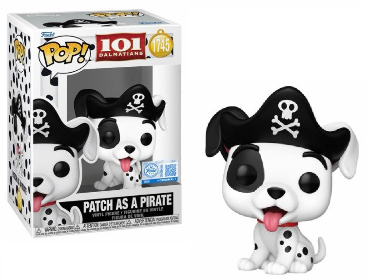 Pop! Specialty Patch w/Pirate Costume 101 Dalmatians) Disney