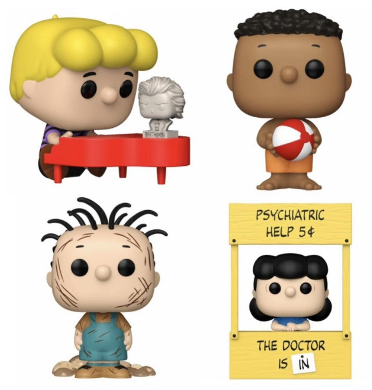 Pop! TV Complete Set 4 Peanuts