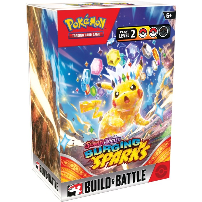 Pokemon Scarlet & Violet Surging Sparks Build & Battle Kit