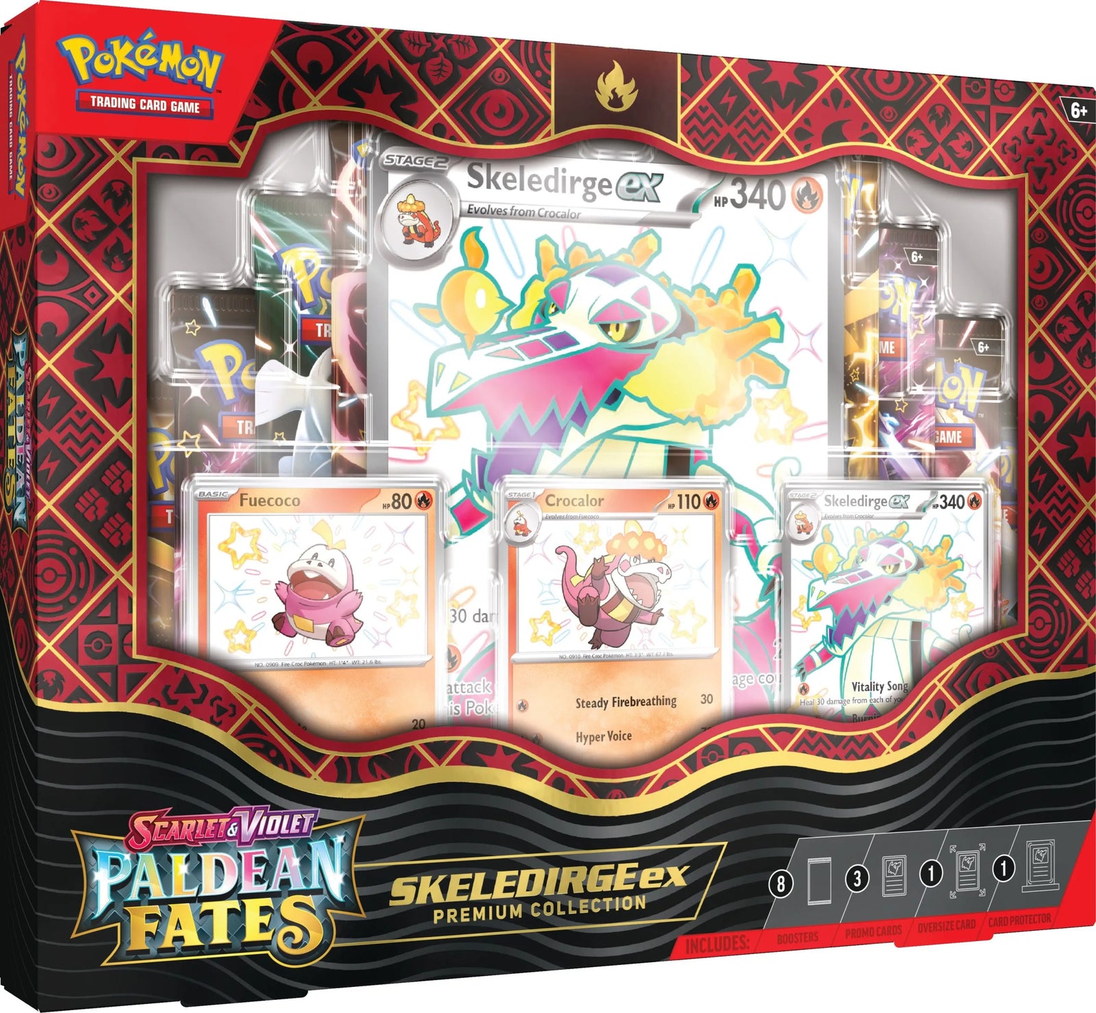 Pokemon Paldean Fates Premium Collection Skeledirge