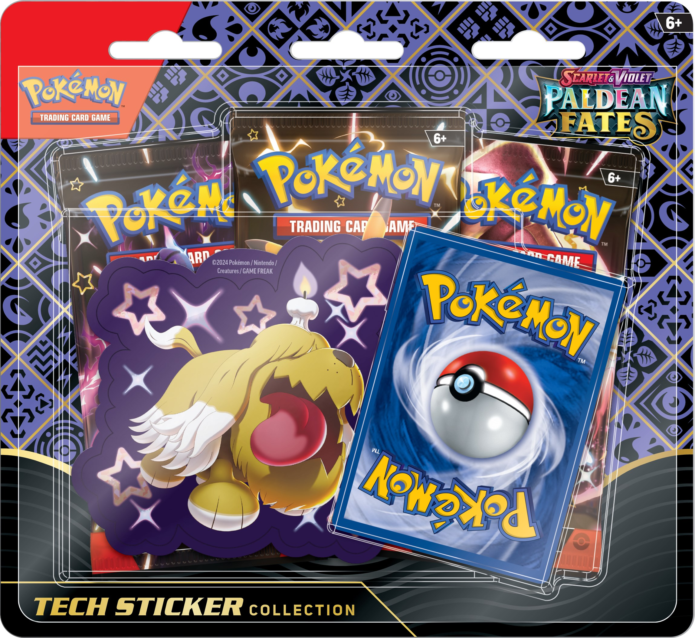 Pokemon Paldean Fates Tech Sticker Collection Greavard