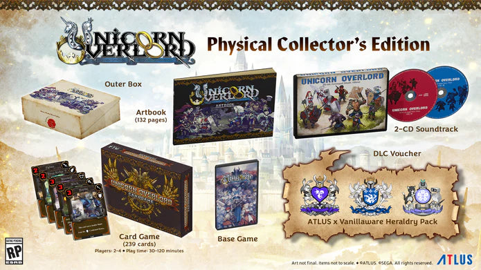 UNICORN OVERLORD COLLECTORS EDITION (MONARCH EDITION) PLAYSTATION 5