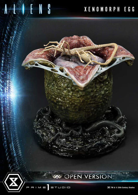 Prime 1 Studio Aliens Premium Masterline Series Xenomorph Egg Open Version Alien Comics Statue