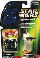 Star Wars Princess Leia Organna with Blaster Rifile Power of the Force