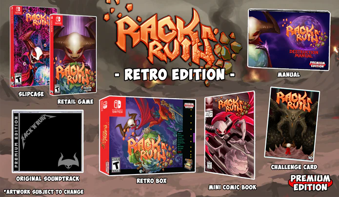 RACK N RUIN [RETRO EDITION] Nintendo Switch