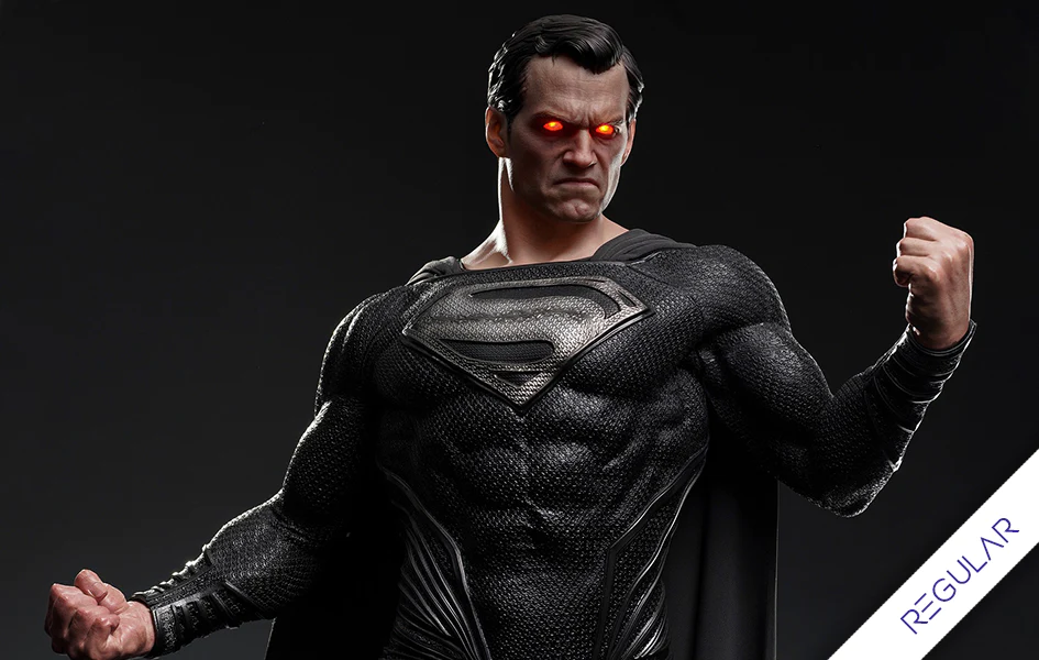 SUPERMAN HENRY CAVILL BLACK SUIT REGULAR VERSION 1/3 SCALE STATUE