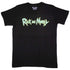 Rick & Morty Logo Black T-Shirt