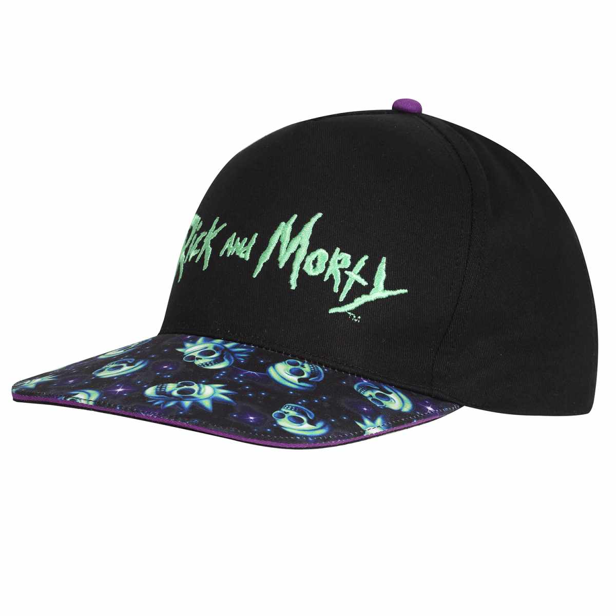 Rick And Morty Neon Logo Cap