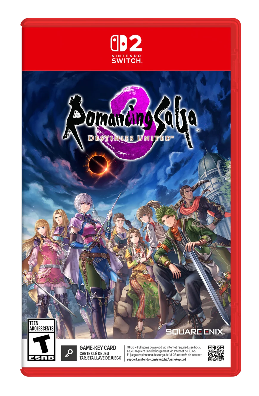 Romancing SaGa 3: Destinies United [Game-Key Card] Nintendo Switch 2
