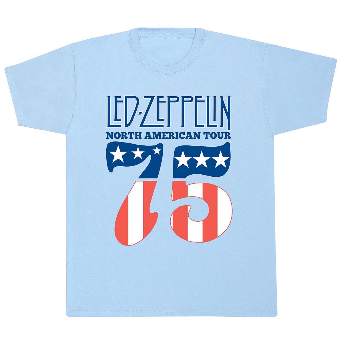 Led Zeppelin 1975 North American Tour T-Shirt
