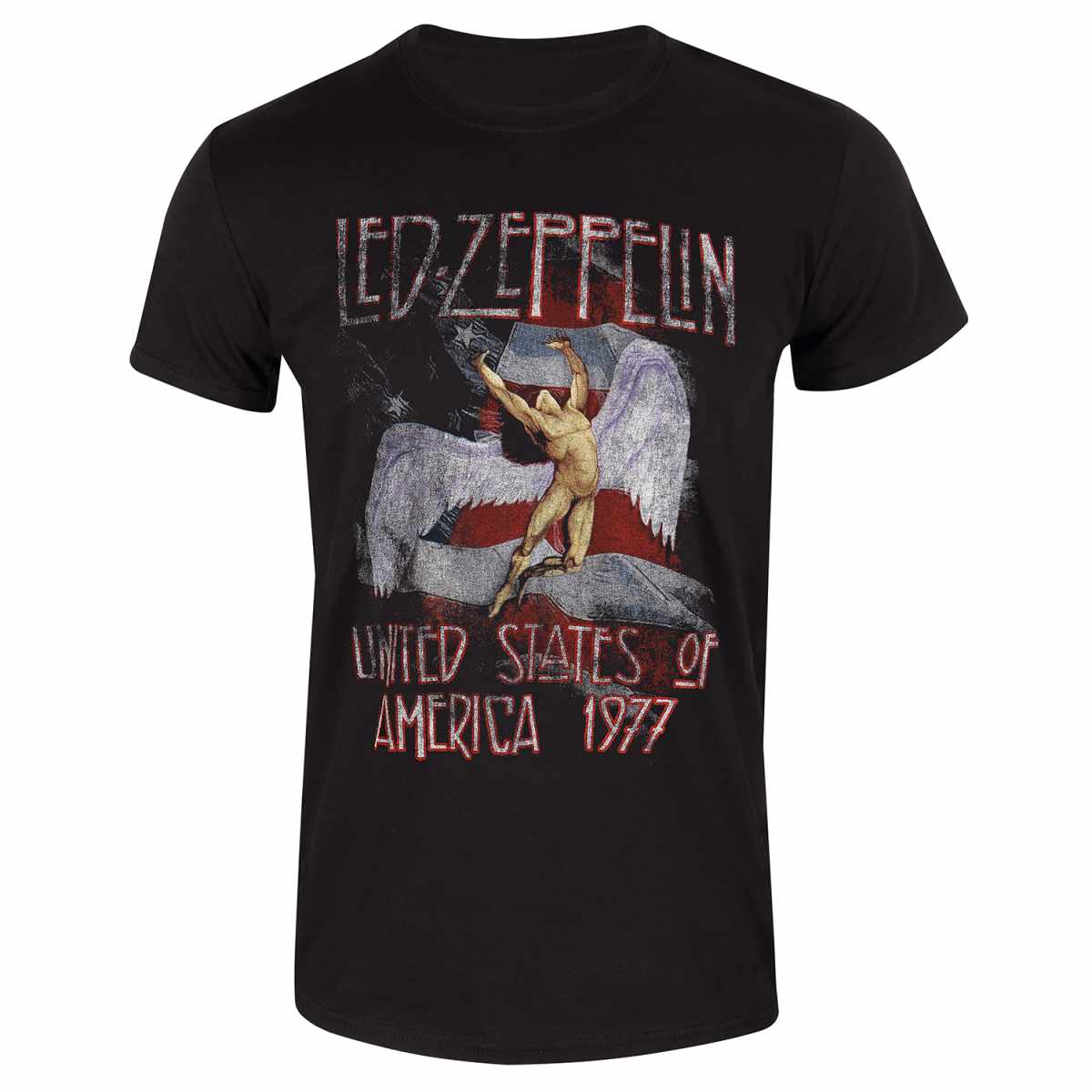 Led Zeppelin Stars N Stripes T-Shirt