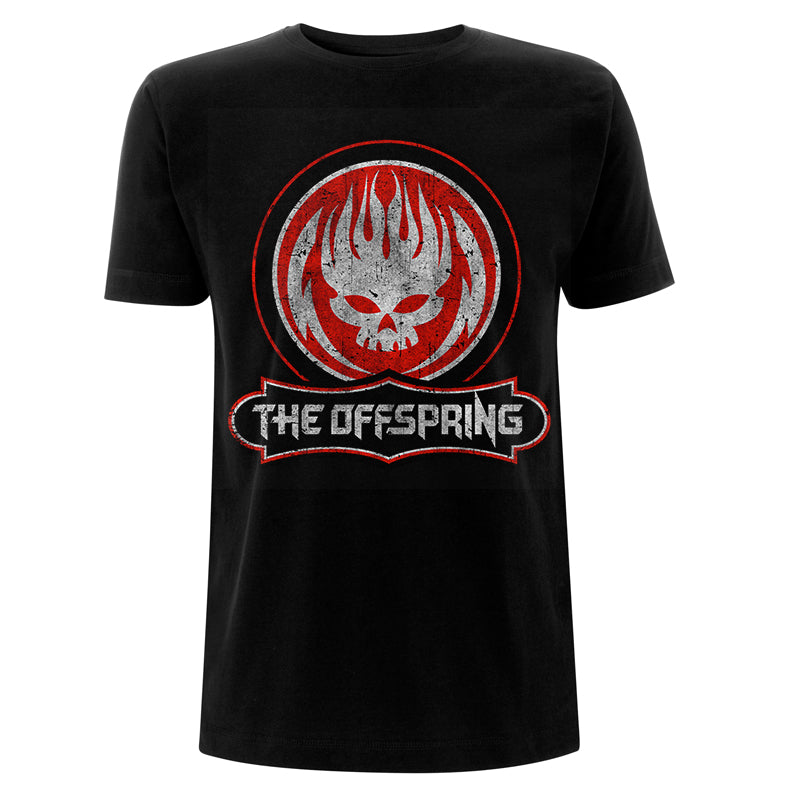 The Offspring Distressed Skull T-Shirt