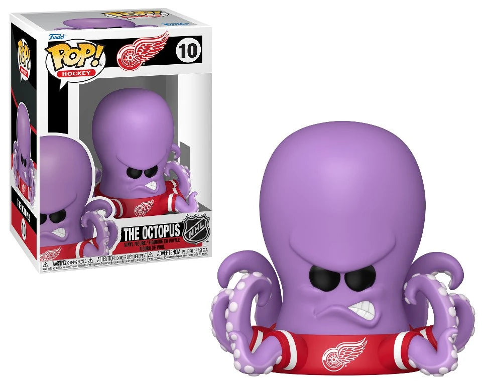 Pop! NHL Mascots Al The Octopus Detroit Red Wings