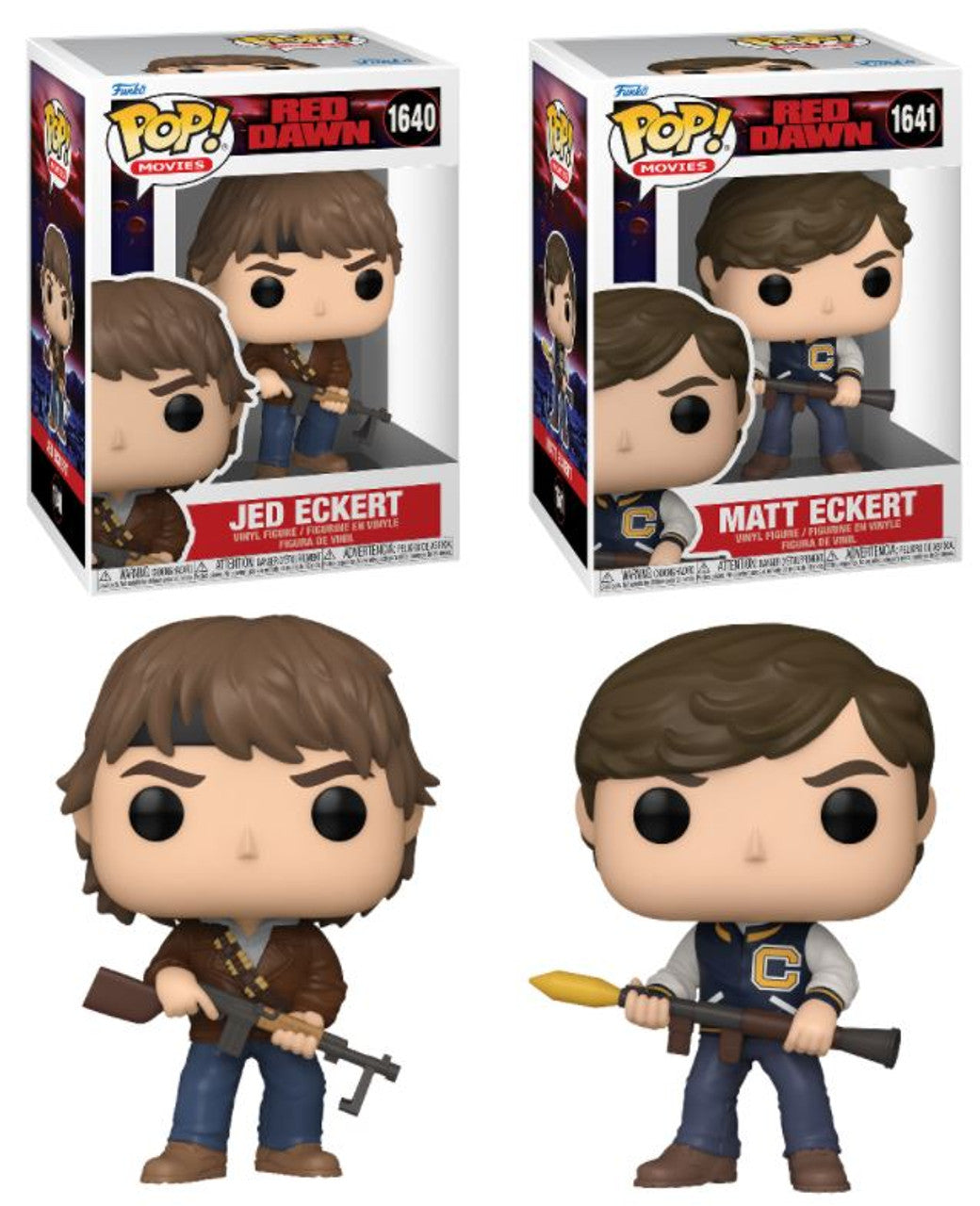 Pop! Movies Complete Set 2 Red Dawn 1984