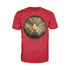DC Wonder Woman Logo 3D Shield Official Men's T-shirt