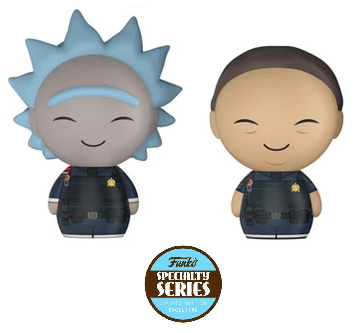 Dorbz Animation Rick & Morty Police Rick & Morty Vinyl Figure 2 Pack