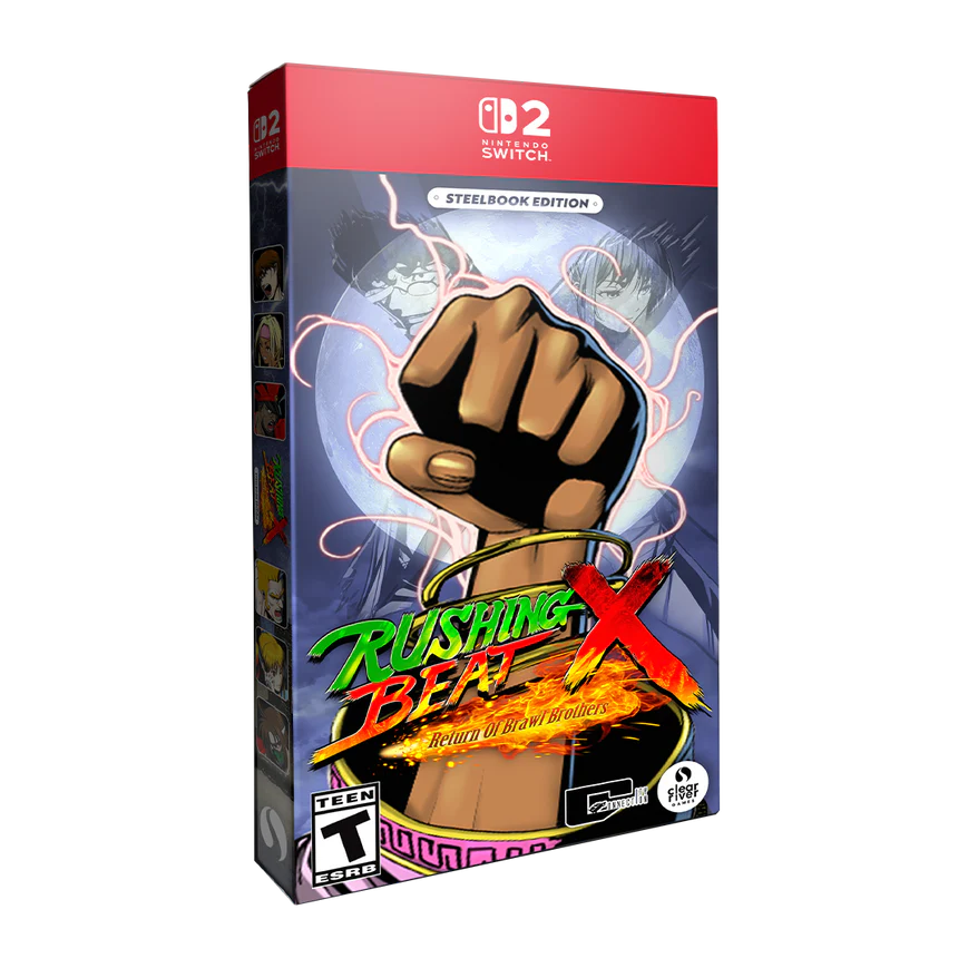 Rushing Beat X: Return of Brawl Brothers [Steelbook Edition] Nintendo Switch 2