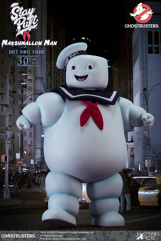 Ghostbusters Stay Puft Marshmallow Man Deluxe Ver Soft Vinyl Figure