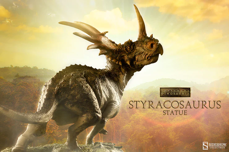 Sideshow Collectibles Maquette Statue Styracosaurus V2