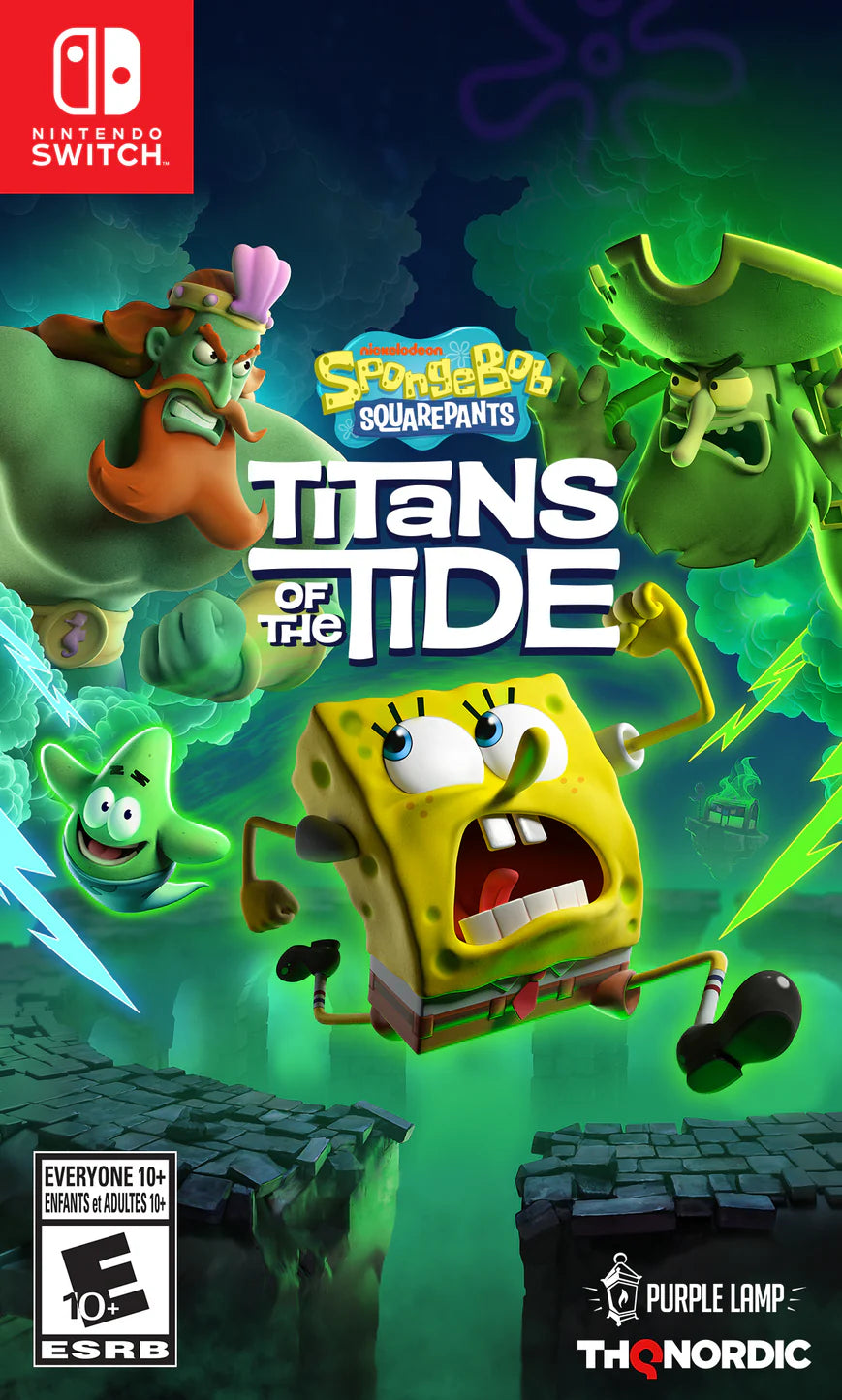 Spongebob Squarepants Titans of the Tide Nintendo Switch
