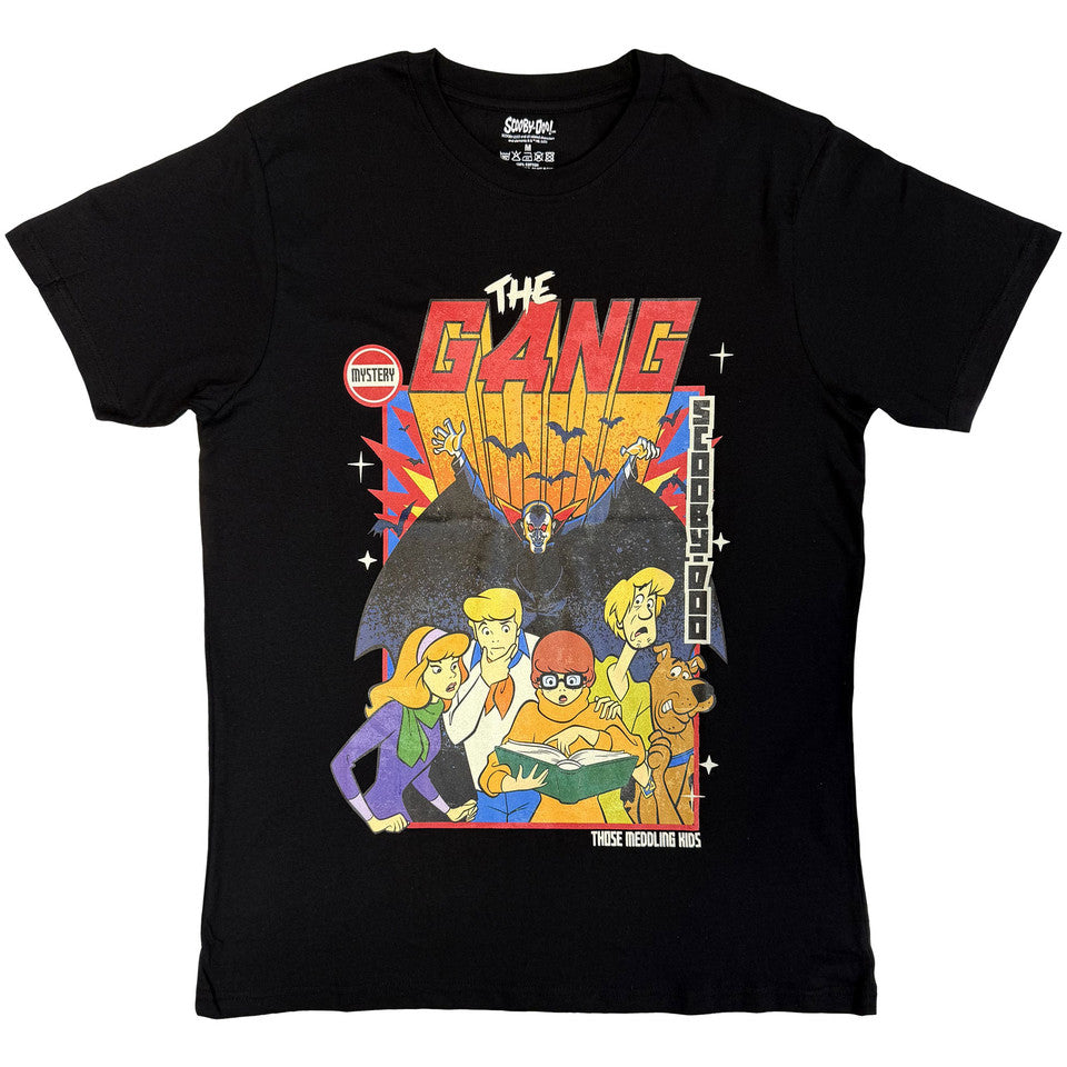 Scooby Doo The Gang Black T-Shirt