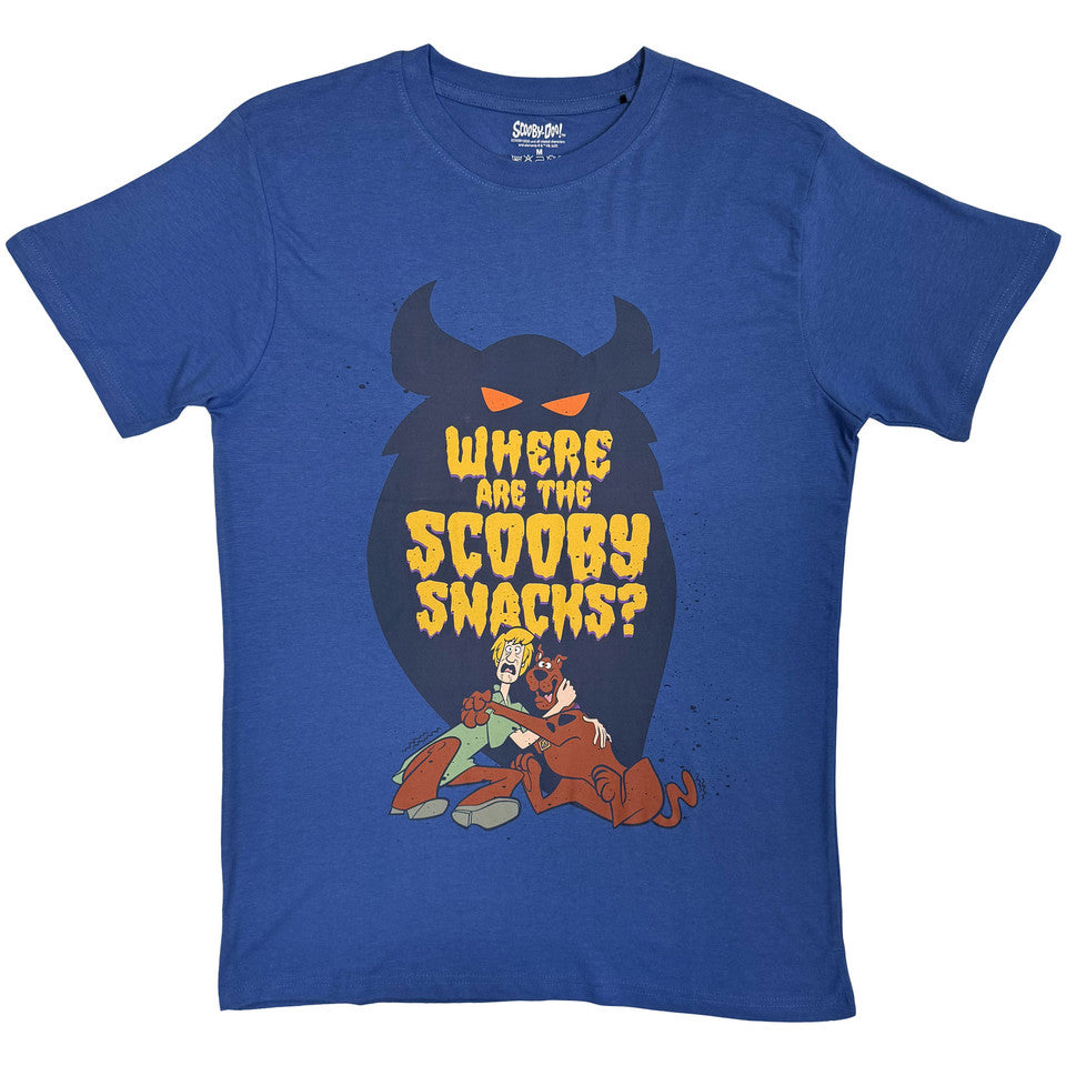 Scooby Doo Scooby Snacks Blue T-Shirt