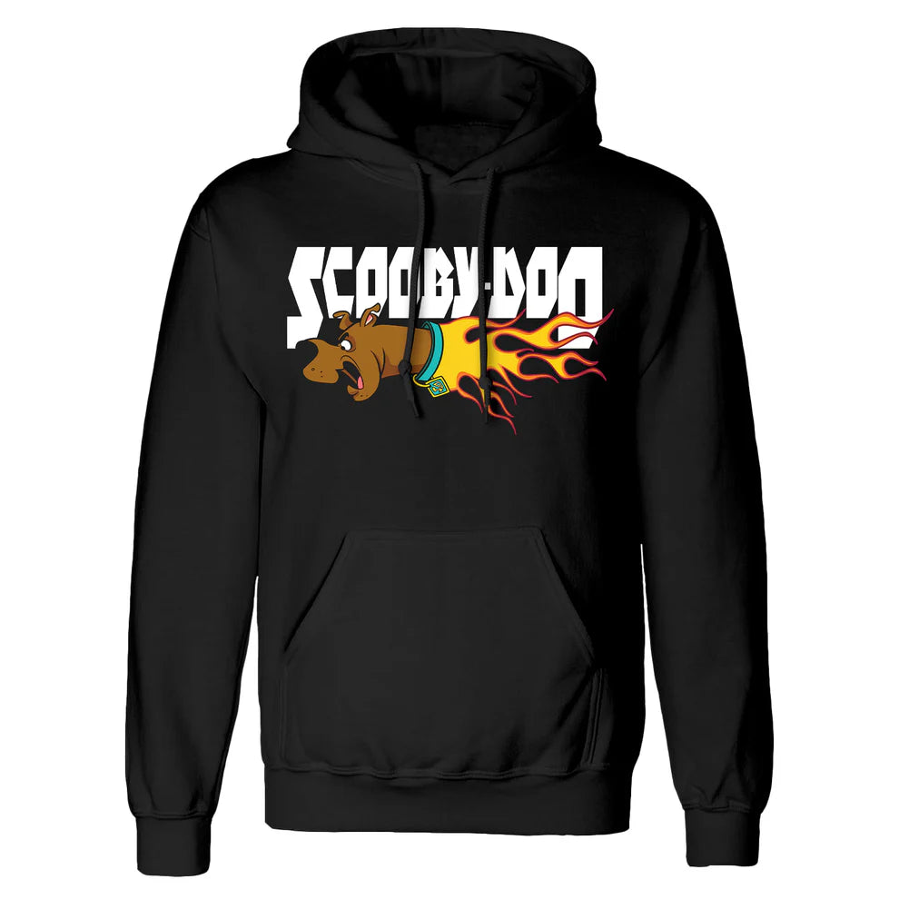 SCOOBY DOO FLAMING SCOOBY HOODIE