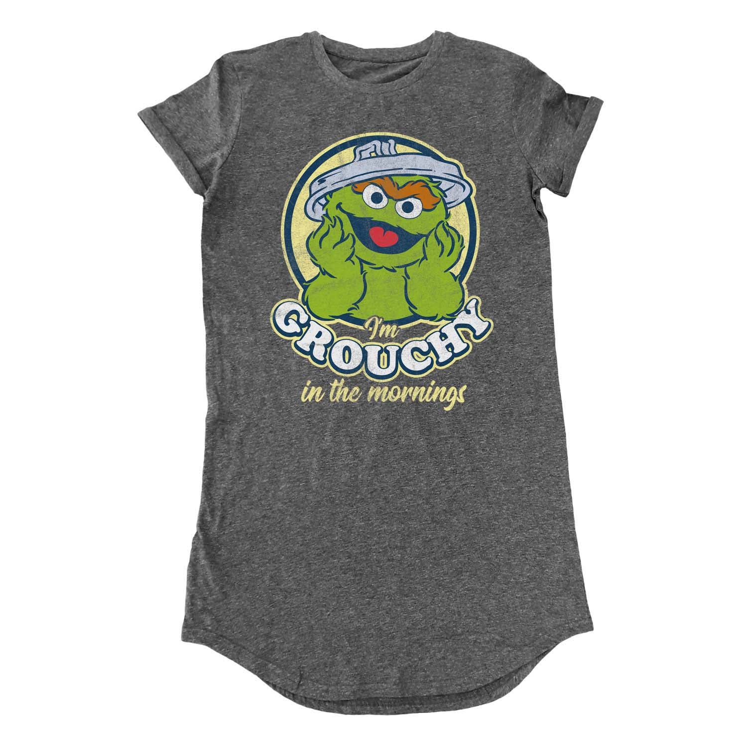 Sesame Street Grouchy In The Morning T-Shirt Dress