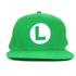 Nintendo Super Mario Badge Luigi Snapback Cap