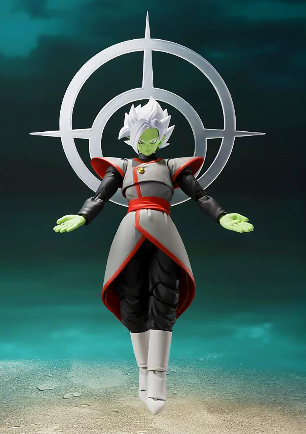 SH FIGUARTS DRAGONBALL Z FUSION ZAMASU POTARA + DARUMA