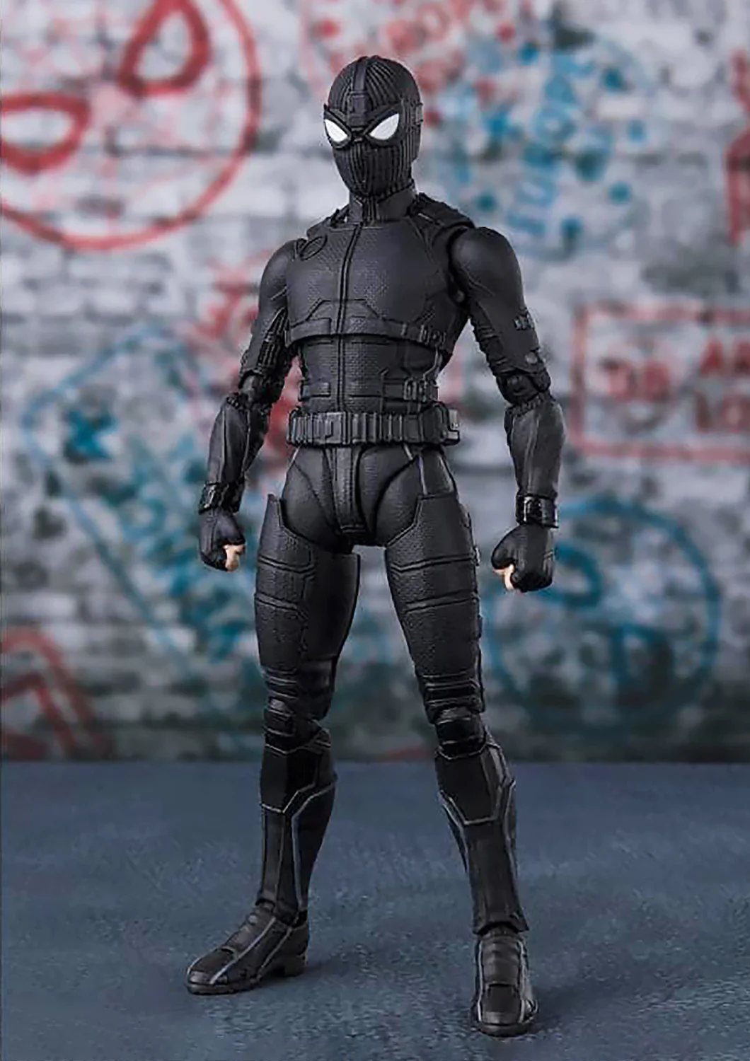 SH FIGUARTS SPIDERMAN FAR FROM HOME SPIDERMAN STEALTH SUIT
