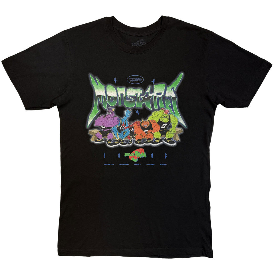 Space Jam Monstars Homage V 2 Black T-Shirt