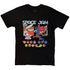 Space Jam Tune Squad vs Monstars Homage Black T-Shirt