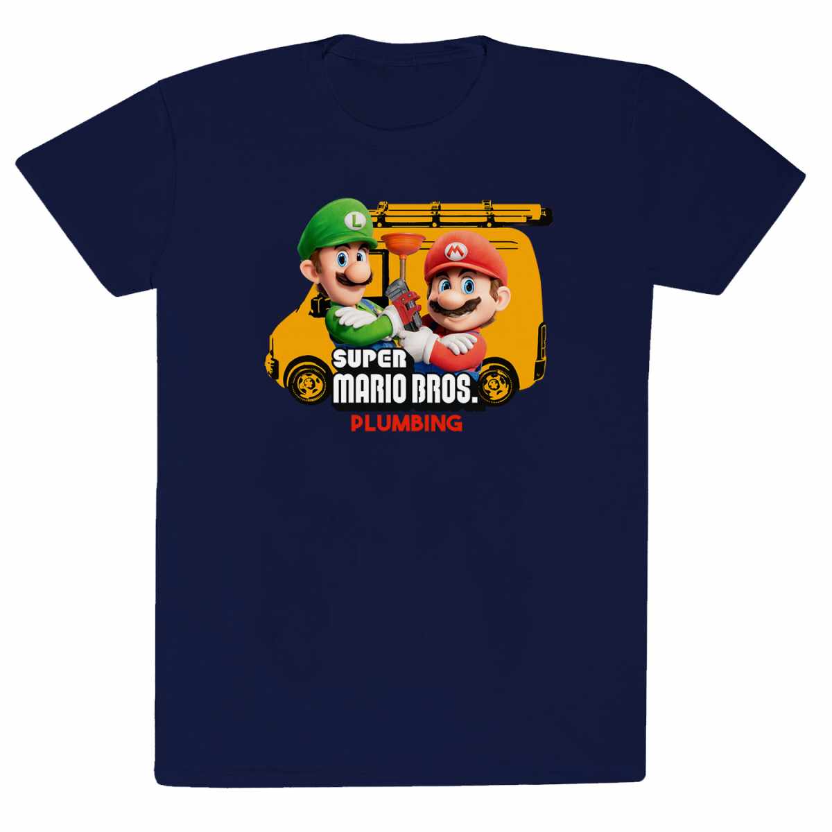 Super Mario Bros Plumbing T-Shirt