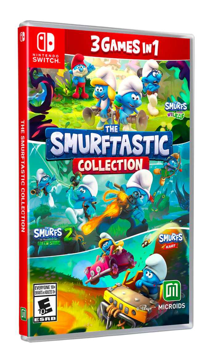 The Smurfastic Collection 3 in 1 Nintendo Switch
