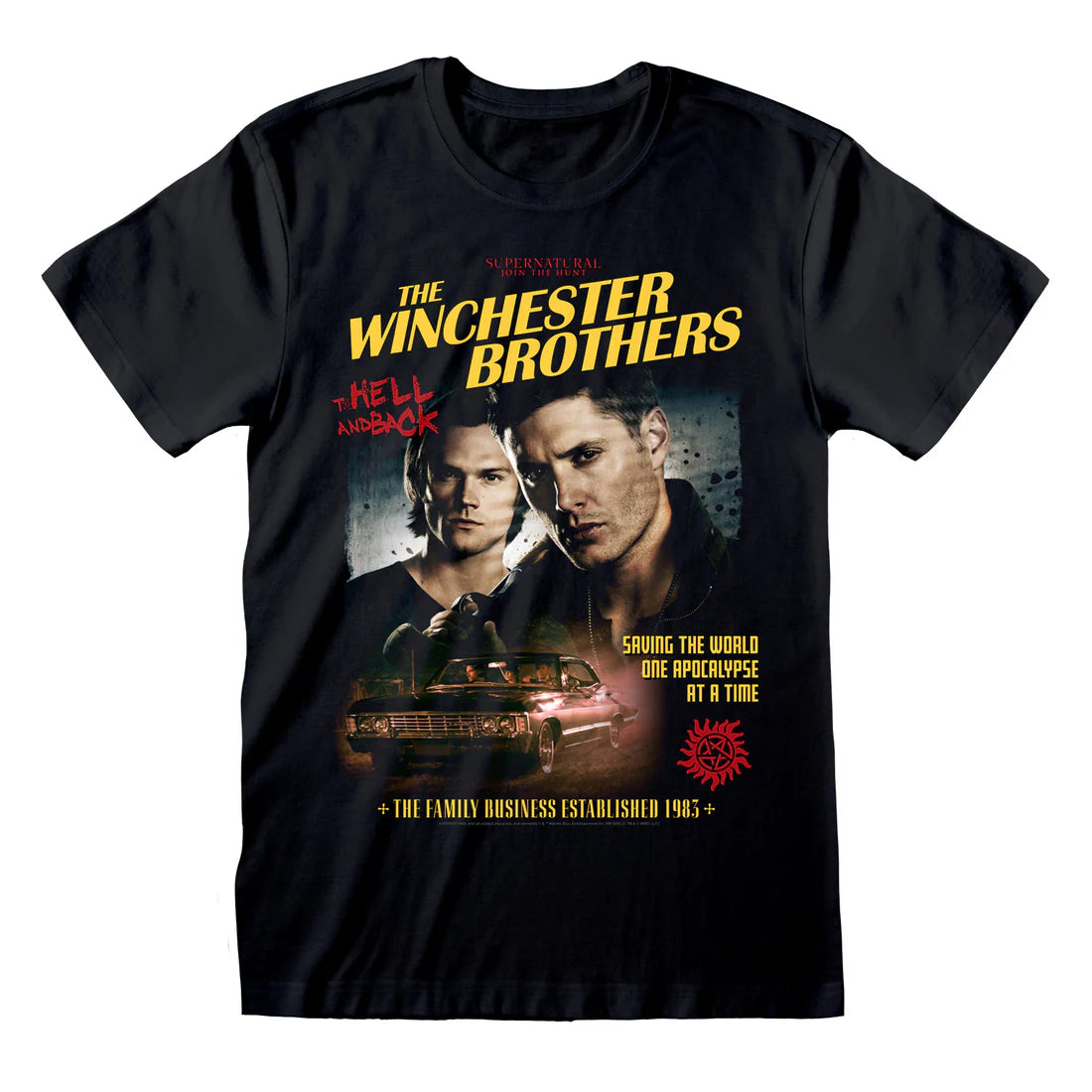 SUPERNATURAL WINCHESTER BROS T-SHIRT