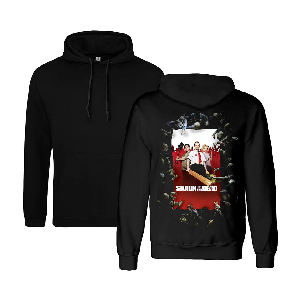 SHAUN OF THE DEAD POSTER HOODIE