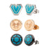 Marvel Black Panther Wakanda Forever 3-Piece Stud Earring Set
