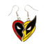 Deadpool & Wolverine Best Friends 3-Piece Enamel Earring Set