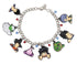 Dragon Ball Z Character Enamel Pendant Charm Bracelet